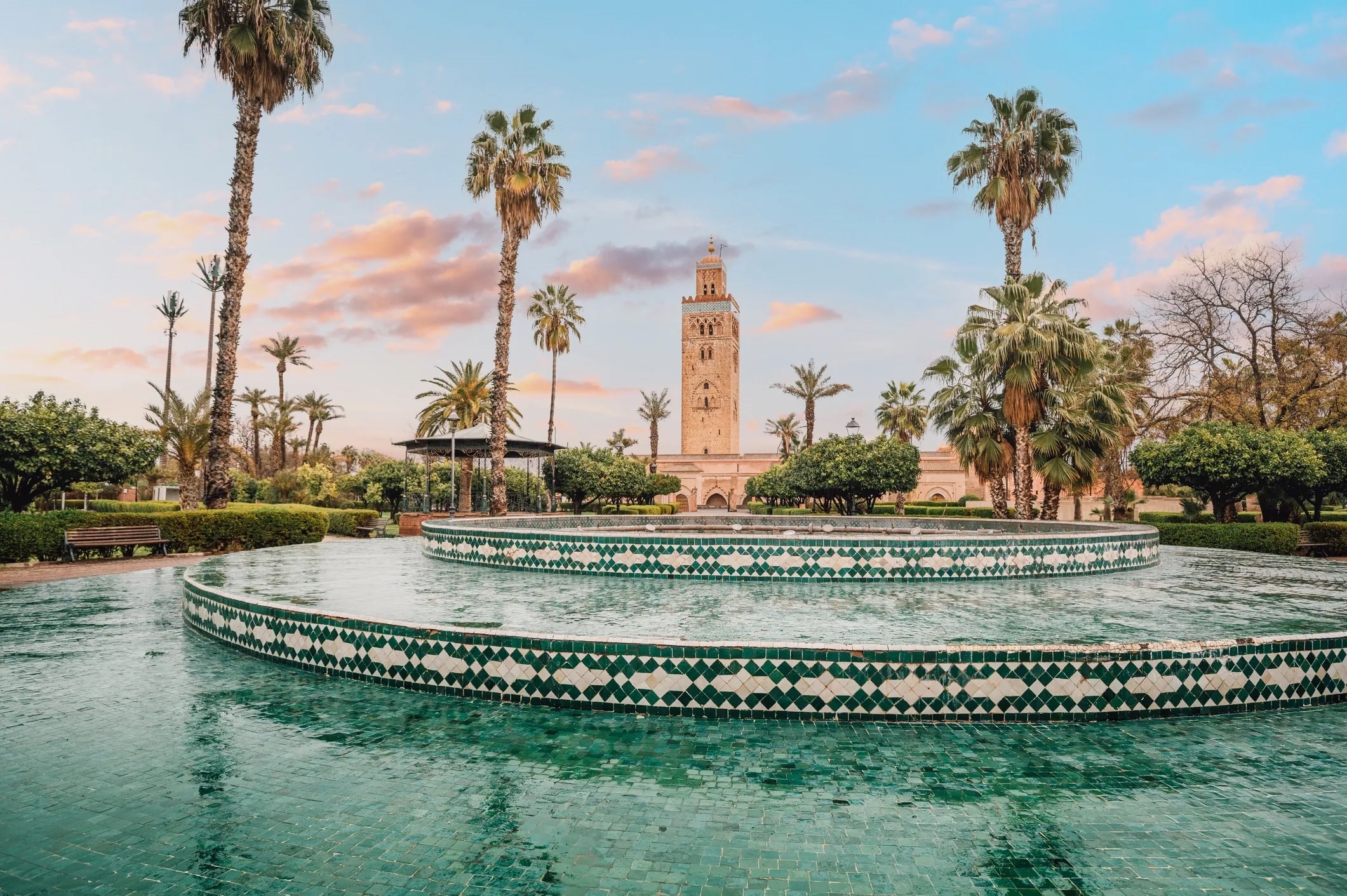 Marrakech medina Morocco